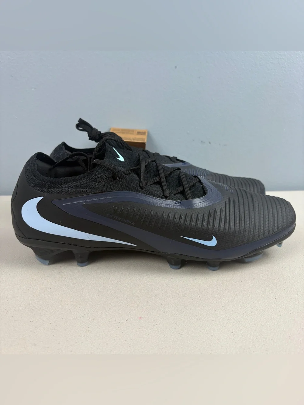 Nike Phantom 6 Low Pro FG Shadow Pack Black Soccer Cleats Men’s Size 8